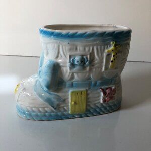 Rubens Original Ceramic Baby Nursery Planter Vintage 3436 Japan